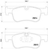 Колодки гальмівні передні, дискові P06078 BREMBO