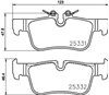 Колодки гальмові задні, дискові P06094 BREMBO