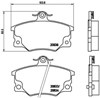 Тормозні колодки P23017 BREMBO