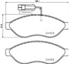 Тормозні колодки P23143 BREMBO