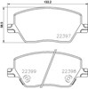 Колодки гальмівні дискові комплект P23170 BREMBO