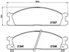 Колодки гальмівні дискові комплект P24026 BREMBO