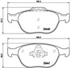 Колодки гальмівні дискові комплект P24058 BREMBO