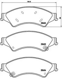 Дискові гальма P24153 BREMBO