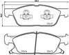 Колодки передні P24188 BREMBO