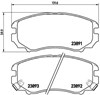 Тормозні колодки P30018 BREMBO