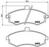 Дискові гальма P30020 BREMBO