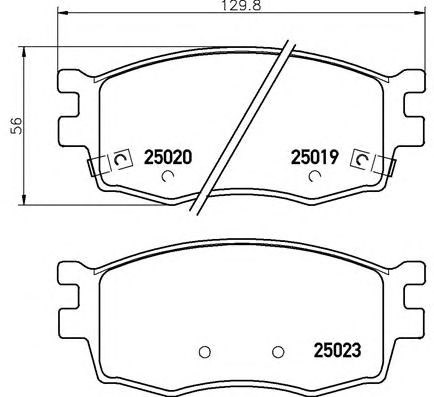 Дискові гальма P30069 BREMBO