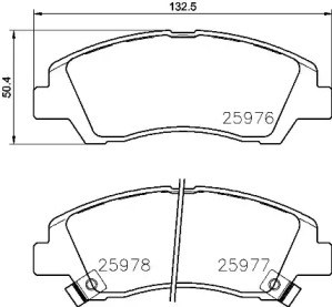 Гальмівні колодки P30076 BREMBO