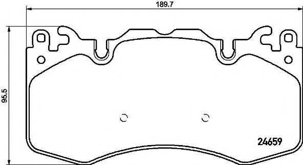 Дискові гальма P44023 BREMBO