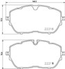 Колодки гальмівні дискові комплект P61128 BREMBO