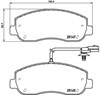 Колодки гальмівні дискові комплект P68062 BREMBO