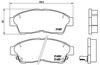 Колодки гальмівні передні, дискові P83034 BREMBO