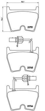 Дискові гальма P85078 BREMBO