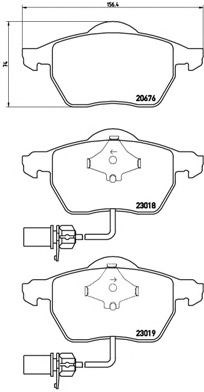 Дискові гальма P85085 BREMBO