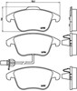 Колодки гальмівні дискові комплект P85113 BREMBO