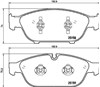 Колодки гальмівні дискові комплект P85127 BREMBO