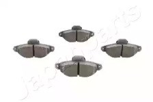Колодки передні PA0058AF JAPANPARTS