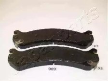 Дискові гальма PA009AF JAPANPARTS