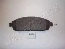 Тормозні колодки PA018AF JAPANPARTS
