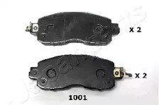 Тормозні колодки PA1001AF JAPANPARTS