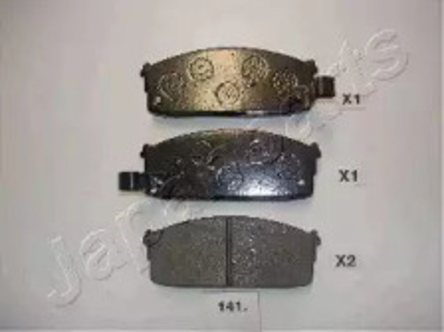 Дискові гальма PA141AF JAPANPARTS