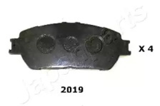 Колодки гальмівні дискові комплект PA2019AF JAPANPARTS