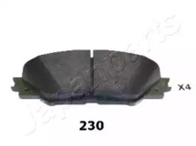 Колодки гальмівні передні, дискові PA230AF JAPANPARTS