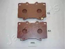 Тормозні колодки PA268AF JAPANPARTS