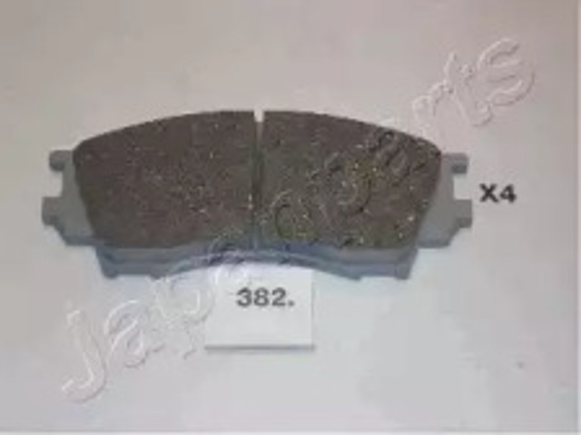 Тормозні колодки PA382AF JAPANPARTS