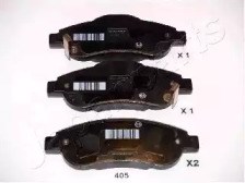 Тормозні колодки PA405AF JAPANPARTS