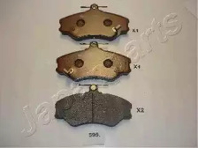 Передні гальмівні колодки PA595AF JAPANPARTS