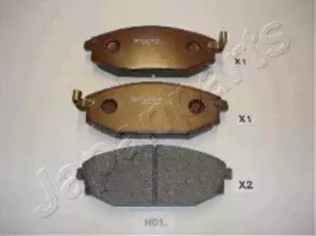 Гальмівні колодки PAH01AF JAPANPARTS
