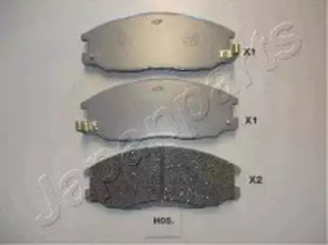 Колодки гальмівні дискові комплект PAH05AF JAPANPARTS
