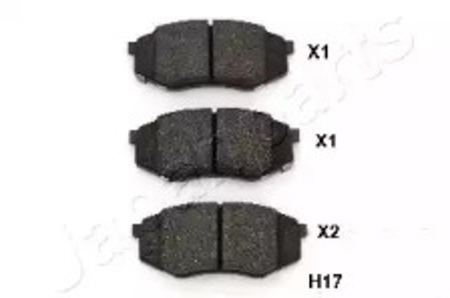 Гальмівні колодки PAH17AF JAPANPARTS