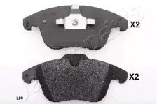 Тормозні колодки PAL00AF JAPANPARTS