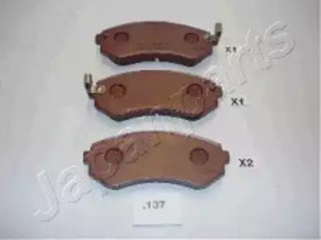 Гальмівні колодки PP137AF JAPANPARTS