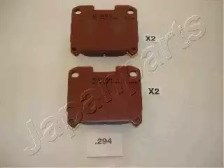 Задні дискові колодки PP294AF JAPANPARTS