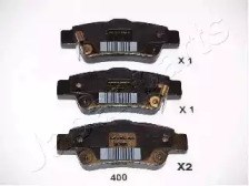 Задні колодки PP400AF JAPANPARTS