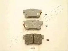 Колодки гальмові задні, дискові PP405AF JAPANPARTS