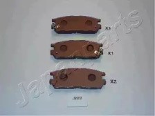 Колодки гальмові задні, дискові PP999AF JAPANPARTS