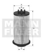 Фільтр тонкого очищення палива PU840X MANN