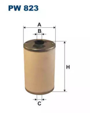 Фільтр палива PW823 FILTRON