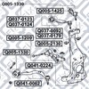 С/блок нижнього важеля Lexus LS 460