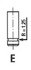 Випускний клапан двигуна R4547RCR FRECCIA