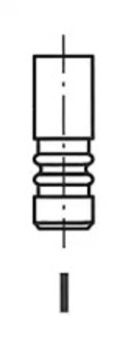 Випускний клапан двигуна R4882RCR FRECCIA