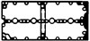 Прокладка клапанної кришки двигуна RC7365 BGA