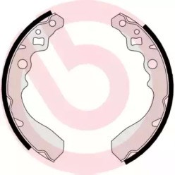 Колодки гальмівні задні, барабанні S16508 BREMBO