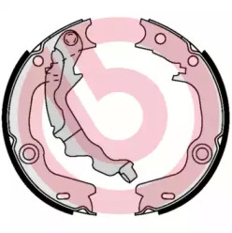 Колодки стоянкового гальма S30532 BREMBO