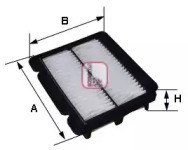 Фільтр повітряний S3279A SOFIMA